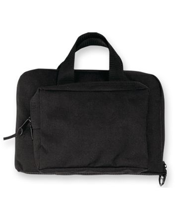 Bulldog BD915 Deluxe Mini Range Bag Black Water-Resistant Outer Shell, Inside Ammo &amp; Magazine Pockets, Outer Storage Pockets
