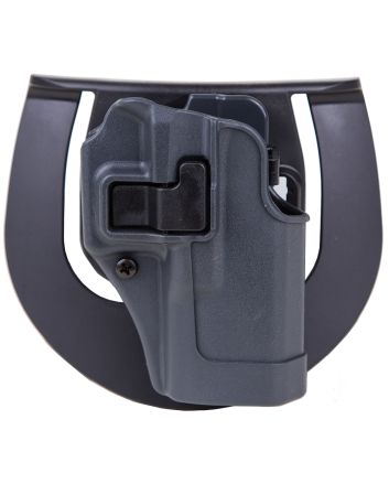 Blackhawk 413502BKR Serpa CQC Sportster OWB Gun Metal Gray Polymer Paddle Compatible w/Glock 19/23/32/36/45Right Hand