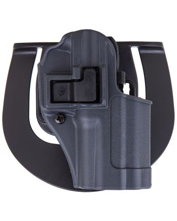 Blackhawk 413507BKR Serpa CQC Sportster OWB Size 07 Gun Metal Gray Polymer Paddle Fits Springfield XD/XD-M/Mod.2 3.80-4" Barrel Right Hand