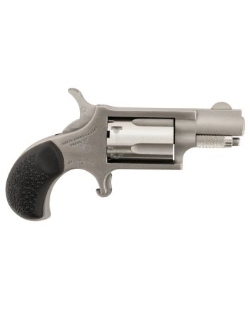 North American Arms 22LRGRCHS Mini-Revolver Carry Combo 22 LR 5 rd 1.13" Barrel, Stainless Steel Barrel/Cylinder/Frame, Black Rubber Grip, Includes Exclusive Holster Package