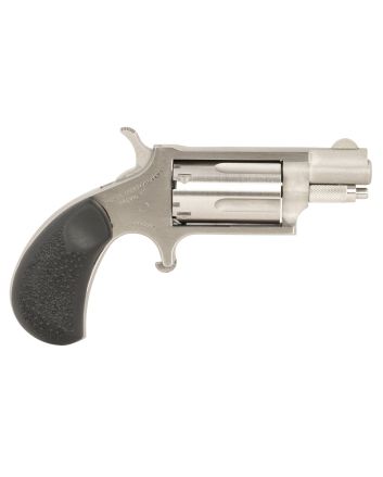 North American Arms 22MSGRCHSS Mini-Revolver Carry Combo 22 WMR 5 Shot 1.13" Barrel, Stainless Steel Barrel/Cylinder/Frame, Black Rubber Grip, Includes Exclusive Holster Package