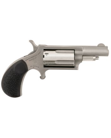 North American Arms 22MGRCHSS Mini-Revolver Carry Combo 22 WMR 5 Shot 1.63" Barrel, Stainless Steel Barrel/Cylinder/Frame, Black Rubber Grip, Includes Exclusive Holster Package