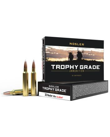 Nosler 60117 Trophy Grade30Nosler 180gr Nosler AccuBond 20 Per Box/10 Case