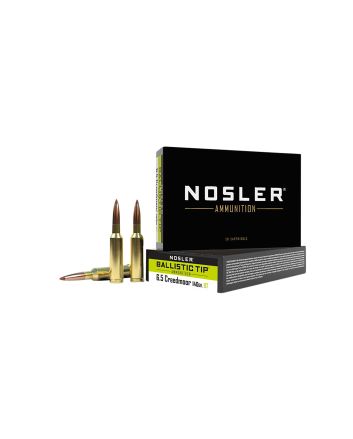 Nosler 40064 Ballistic Tip6.5Creedmoor 140gr Spitzer Ballistic Tip 20 Per Box/10 Case