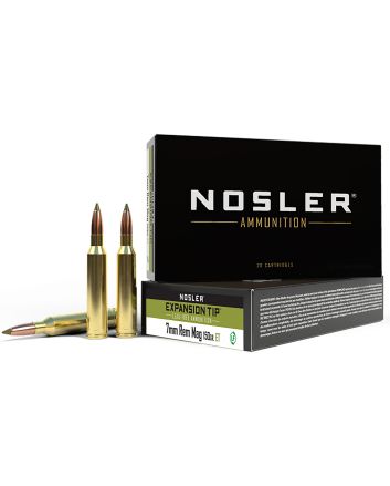 Nosler 40032 E-Tip7mmRemMag 150gr E Tip Lead Free 20 Per Box/10 Case