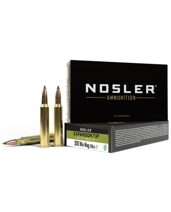 Nosler 40038 E-Tip300WinMag 180gr E Tip Lead Free 20 Per Box/10 Case