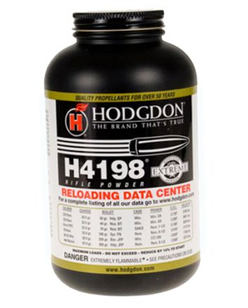 Hodgdon 41981 Extreme H4198 Smokeless Rifle Powder 1 lb