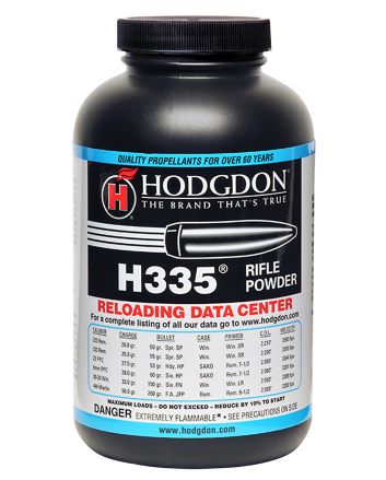 Hodgdon 3351 Spherical H335 Rifle Powder Multi-Caliber 1 lb