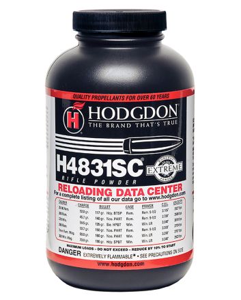 Hodgdon 48311S Extreme H4831SC Rifle Powder Multi-Caliber 1 lb