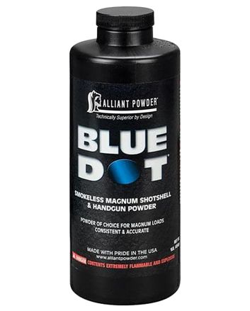 Alliant Powder BLUEDOT Shotshell Powder Blue Dot Pistol/Shotgun Multi-GaugeMulti-Caliber Magnum 1 lb