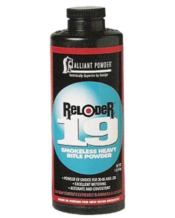 Alliant Powder RELODER19 Rifle Powder Reloder 19 Rifle Multi-Caliber 1 lb