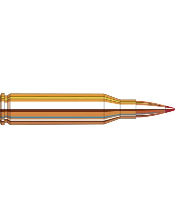 Hornady 80468 Custom243Win 87gr Hornady V Max 20 Per Box/10 Case