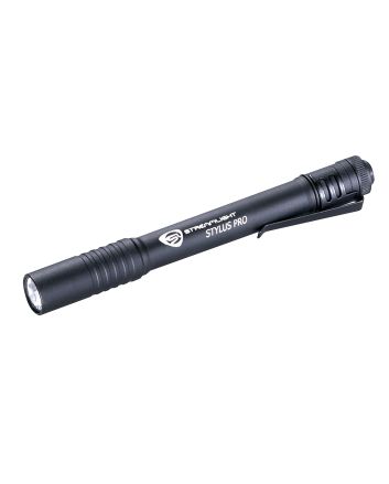Streamlight 66118 Stylus Pro PenLightBlack Anodized 100 Lumens WhiteC4 LED