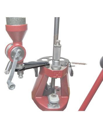 Hornady 399694 Iron Press Powder Measure Bracket Silver Metal Works With Hornady Iron Press