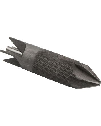 Hornady 050117 Lock-N-Load Deluxe 4-Blade Chamfer/Deburring Tool Silver Steel