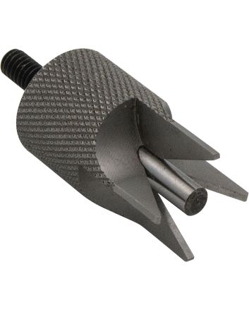 Hornady 050173 Lock-N-Load 4-Blade Outside Diameter Deburring Tool Silver Steel
