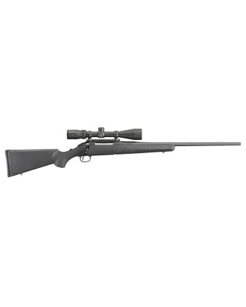 Ruger 16933 AmericanFull Size 30-06 Springfield 4+1 22" Matte Black Steel Barrel, Matte BlackAlloy Steel Receiver w/Picatinny Rail, Black Fixed Synthetic Stock, Vortex Crossfire II 3-9x40mm