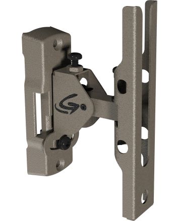 Cuddeback 3488 Genius Pan Tilt Lock Mount Fits Cuddeback &amp; All Trail Cameras w/Tripod Socket Brown Metal