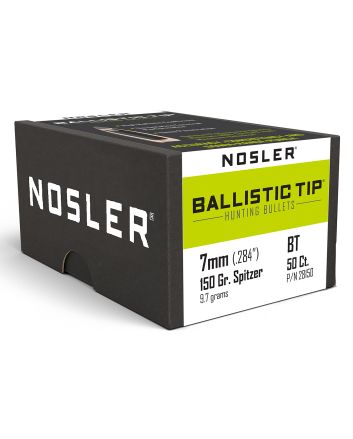 Nosler 28150 Ballistic Tip7mm 150gr Spitzer 50/Box