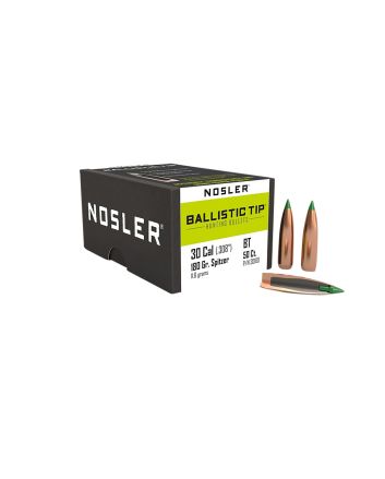 Nosler 30180 Ballistic Tip30Cal 180gr Spitzer 50/Box