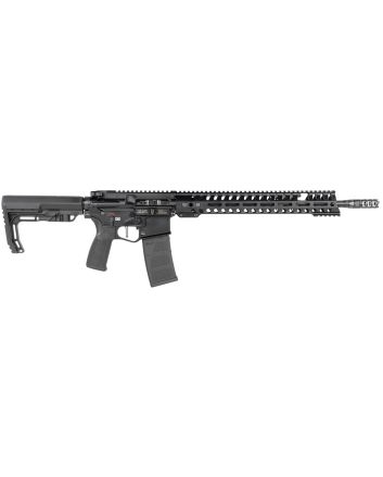 Patriot Ordnance Factory 00856 Renegade +5.56x45mm NATO 16.50" 30+1 Black Hard Coat Anodized Black Nitride 6 Position MFT Stock Black Polymer Grip