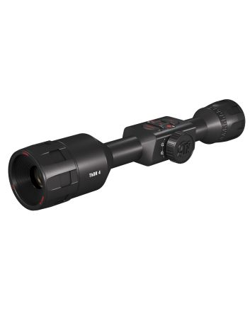 ATN TIWST4642A Thor 4 640 Thermal Rifle Scope Black Anodized 1.5-15x Multi Reticle 640x480 Resolution Features Rangefinder