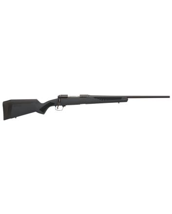 Savage Arms 57060 110 Hunter Full Size 22-250 Rem 4+1 22" Matte Black Button-Rifled Barrel, Matte Black Drilled &amp; Tapped Carbon Steel Receiver, Adj AccuStock Matte Gray Synthetic Stock, Right Hand