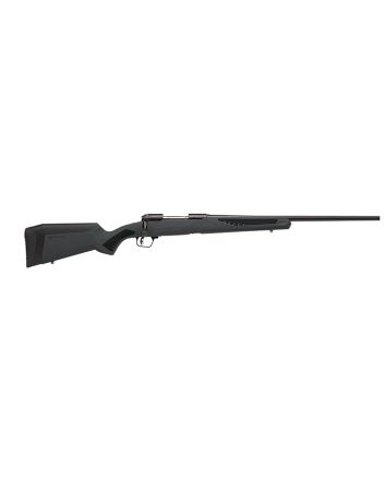 Savage Arms 57041 110 Hunter Full Size 7mm Rem 3+1 24" Matte Black Button-Rifled Barrel, Matte Black Drilled &amp; Tapped Carbon Steel Receiver, Adj AccuStock Matte Gray Synthetic Stock, Right Hand