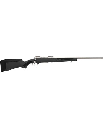 Savage Arms 57082 110 Storm Full Size 243 Win 4+1 22" Matte Stainless Button-Rifled Barrel, Matte Drilled &amp; Tapped Stainless Steel Receiver, AccuStock Matte Gray Synthetic Stock, Right Hand