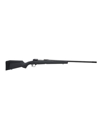 Savage Arms 57035 110 Long Range Hunter Full Size 7mm Rem 3+1 26" Matte Black Threaded Barrel, Matte Black Drilled &amp; Tapped Carbon Steel Receiver, Adj AccuStock Matte Gray Synthetic Stock, Right Hand