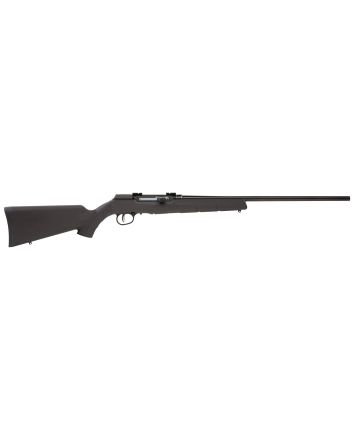 Savage Arms 47400 A Series Magnum Full Size 22 WMR 10+1 22" Matte Black Sporter Barrel, Satin Drilled &amp; Tapped Carbon Steel Receiver, Matte Black Fixed Synthetic Stock, Right Hand