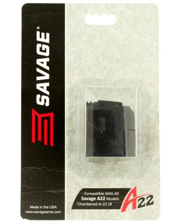 Savage Arms 90023 A22/B2210rd Rotary 22 LR Fits Black Metal