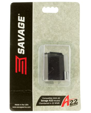 Savage Arms 47205 A22/B2210rd Rotary 22 WMR Black Metal