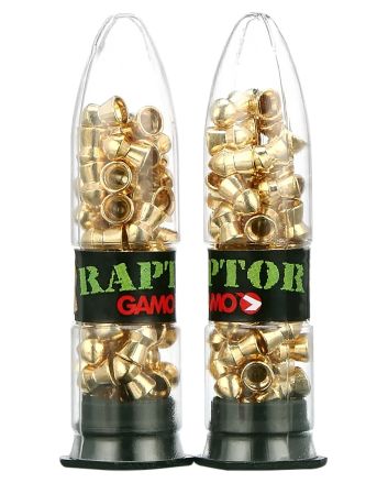 Gamo 632264554 PBA Raptor22 Non Lead Alloy Semi Pointed 50/Pack
