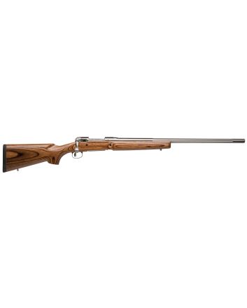 Savage Arms 18469 12 Varminter Low Profile 22-250 Rem 4+1 Cap 26" 1:12" Matte Stainless Rec/Barrel Satin Brown Stock Right Hand (Full Size) with Detachable Box Magazine