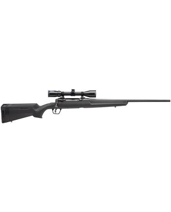 Savage Arms 57093 Axis II XP Full Size 6.5 Creedmoor 4+1 22" Matte Black Button-Rifled Barrel, Matte Black Carbon Steel Receiver, Matte Black Synthetic Stock, Bushnell Banner 3-9x40mm, Right Hand