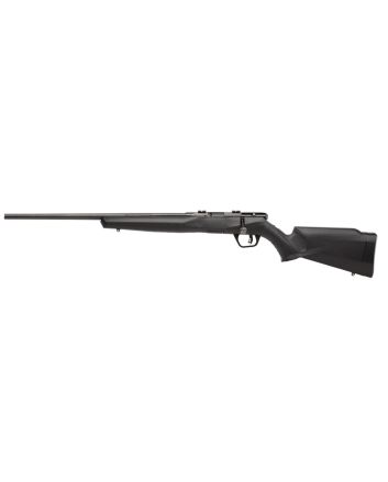 Savage Arms 70240 B Series F Full Size 22 LR 10+1 21" Matte Black Button Rifled Barrel, Matte Black Drilled &amp; Tapped Carbon Steel Receiver, Matte Black Synthetic Stock, Left Hand