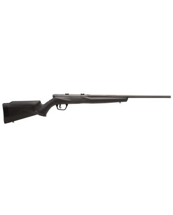 Savage Arms 70540 B Series F Full Size 22 WMR 10+1 21" Matte Black Button Rifled Barrel, Matte Black Drilled &amp; Tapped Carbon Steel Receiver, Matte Black Fixed Synthetic Stock, Left Hand