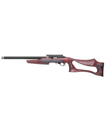 Magnum Research SSER22GSwitchBolt Full Size 22 LR 10+1 17" Black Anodized Carbon Steel/Threaded Barrel, Black Integral Scope Base Receiver, Red Fixed Thumbhole Stock, Right Hand