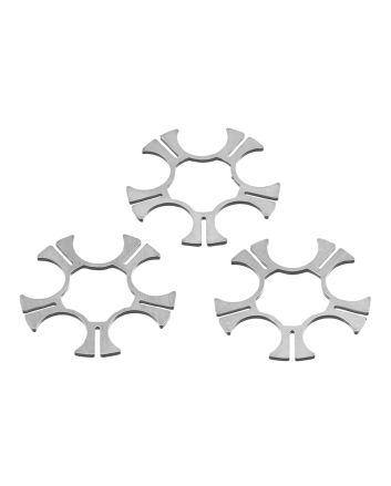 Ruger 90516 Moon Clip Full Ruger SP101 9mm Luger 5rd Stainless Steel 3 Per Pack