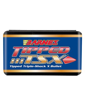 Barnes Bullets 30366 Tipped TSX30Cal 150gr Boat Tail 50/Box