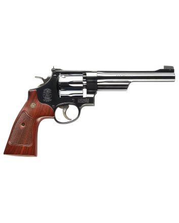 Smith &amp; Wesson 150341 Model 27 Classic 357 Mag or 38 S&amp;W Spl +P Blued Carbon Steel 6.50" Barrel, 6rdCylinder &amp; N-Frame, Checkered Square Butt Walnut Grip