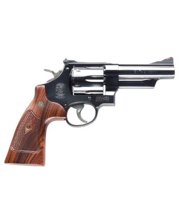 Smith &amp; Wesson 150254 Model 29 Classic 44 Rem Mag or 44 S&amp;W Spl Blued Carbon Steel 4" Barrel, 6rdCylinder &amp; N-Frame, Checkered Square Butt Walnut Grip