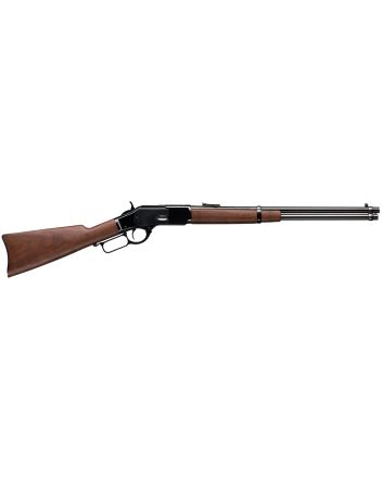 Winchester Repeating Arms 534255140 Model 1873 Carbine Full Size 44-40 Win 10+1 20" Brushed Polish Blued Sporter Barrel, Brushed Polish Blued Steel Receiver, Black Walnut Straight Grip Stock