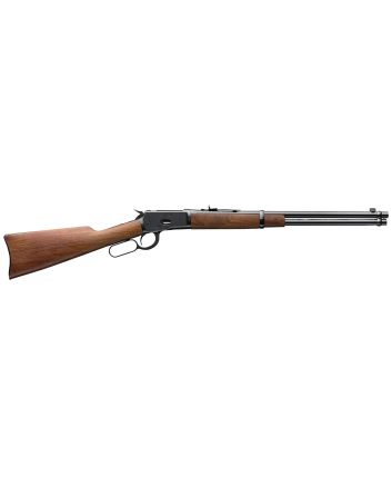 Winchester Repeating Arms 534177141 Model 1892 Carbine Full Size 45 Colt (LC) 10+1 20" Brushed Polish Blued Sporter Barrel, Drilled &amp; Tapped Steel Receiver, Satin Walnut Straight Grip Stock
