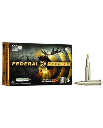 Federal P308TT1 Premium308Win 180gr Trophy Bonded Tip 20 Per Box/10 Case