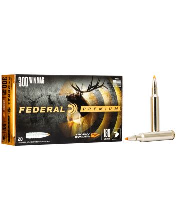 Federal P300WTT1 Premium300WinMag 180gr Trophy Bonded Tip 20 Per Box/10 Case
