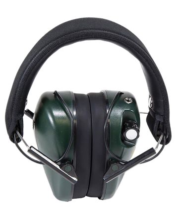 Caldwell 487557 E-Max Low-Profile Muff 23 dB Over the Head Green/Black Adult