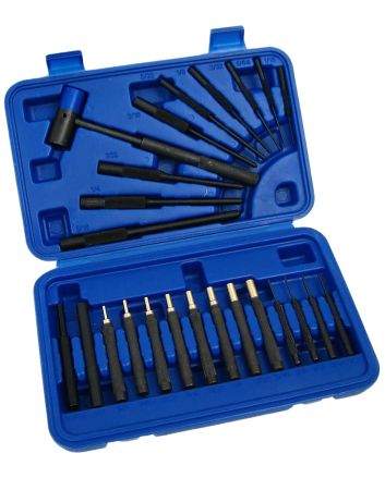 DAC GMPUNCH24 Drive Pin &amp; Roll Punch Set Universal 24 Pieces