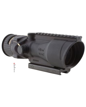Trijicon 100012 ACOGBlack Hardcoat Anodized 6x 48mm Illuminated Amber Chevron .223/5.56 BDC Reticle
